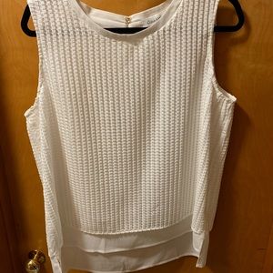 White Textured Shell